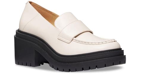 michael kors loafers heel|Michael Kors slip on loafer.